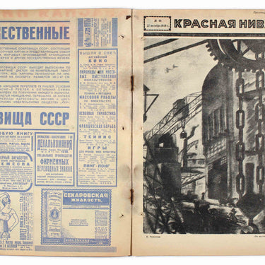 Red Field Krasnaya Niva #44 1929