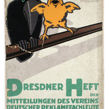 Dresdner Heft Der Mitteilungen Des Vereins Deutscher Reklamefachleute #5 1914