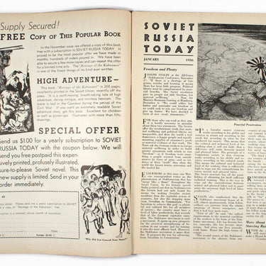 Soviet Russia Today Jan 1936