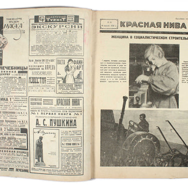 Red Field Krasnaya Niva #10 1930