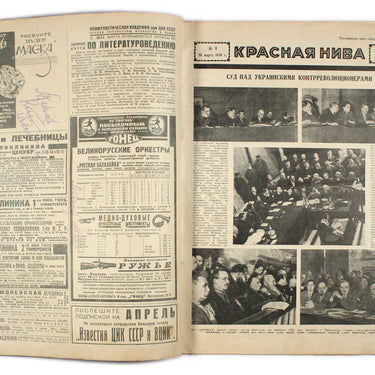 Red Field Krasnaya Niva #9 1930