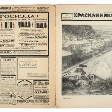 Red Field Krasnaya Niva #11 1928