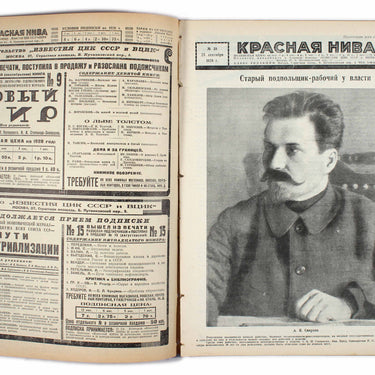 Red Field Krasnaya Niva #39 1928