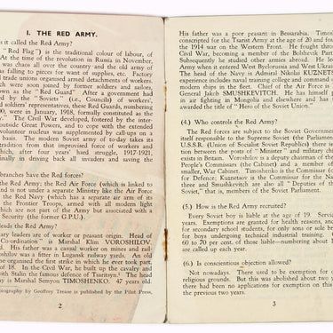 The Red Army Fifty Questions answered