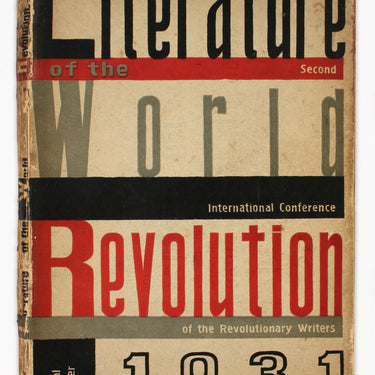 Literature Of The World Revolution 1931