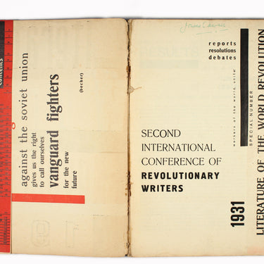 Literature Of The World Revolution 1931