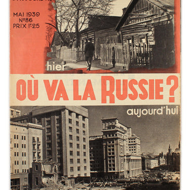 Russia Today Russie D'aujourd'hui #86 1939