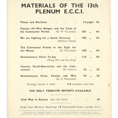 Communist International No 7 April 1st, 1934