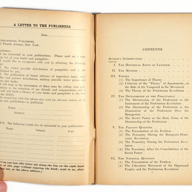 Foundations of Leninism Tenth Anniversary Edition