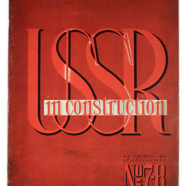 USSR in Construction #7-8 1930