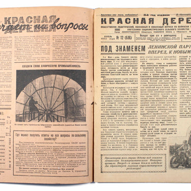 Red Village  Krasnaya Derevnya #12 1933