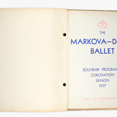 The Markova - Dolin Ballet Coronation Season 1937