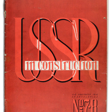 USSR in Construction #7-8 1930