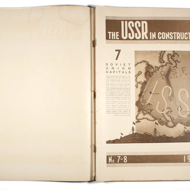 USSR in Construction #7-8 1930
