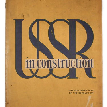 USSR in Construction #4 1933