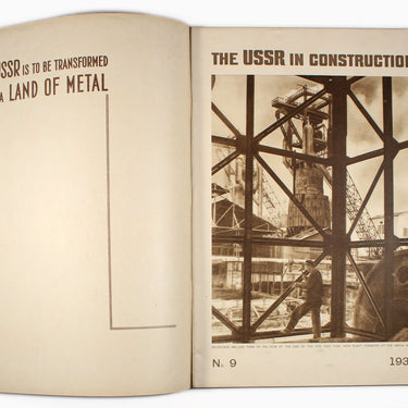 USSR in Construction #9 1930
