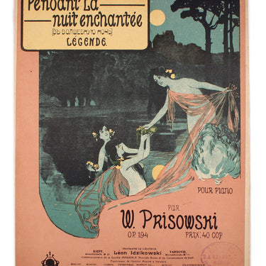 Pendant la Nuit Enchant&eacute;e During the Enchanted Night W. Prisovski