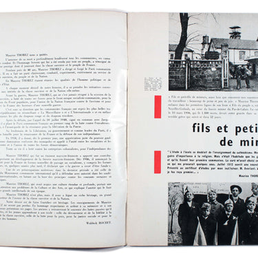 Maurice Thorez A Life Dedicated to Human Happiness Une Vie Consacr&eacute;e au Bonheur des Hommes #837 1964
