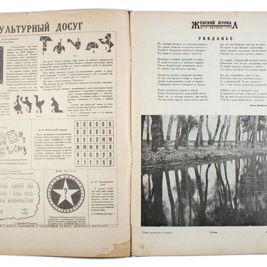 Women's Magazine Zhensky Zhurnal #10 1929