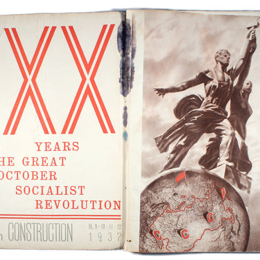 USSR in Construction 1917-1937 #9-10-11-12
