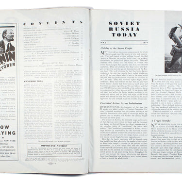 Soviet Russia Today May 1938