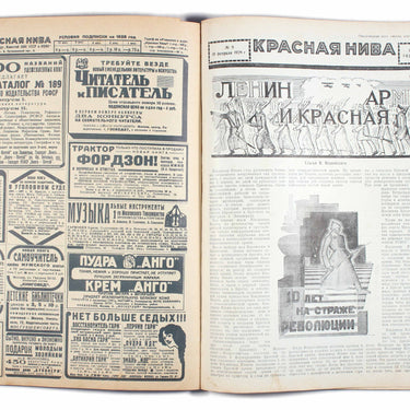 Red Field Krasnaya Niva #8 1928