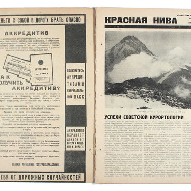 Red Field Krasnaya Niva #14 1930