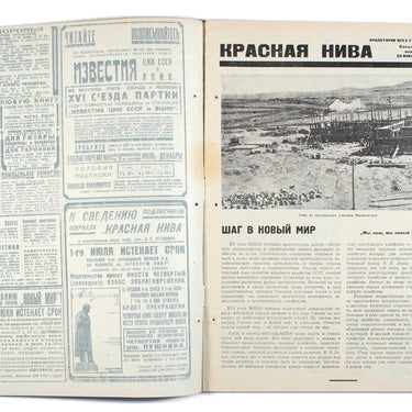 Red Field Krasnaya Niva #17 1930
