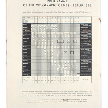 Olympic Games 1936 #11