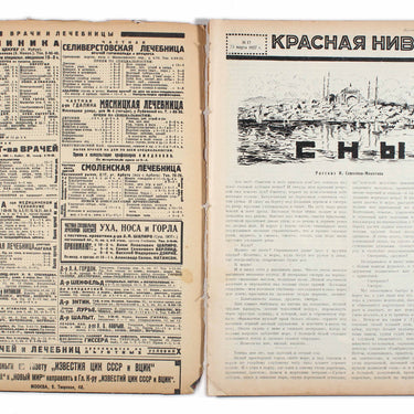 Red Field Krasnaya Niva #12 1927