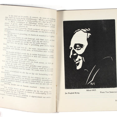 Opkomst Attendance Flemish Student Magazine No 4 1930