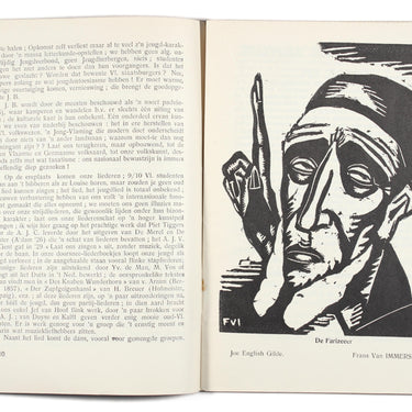 Opkomst Attendance Flemish Student Magazine No 6 1930
