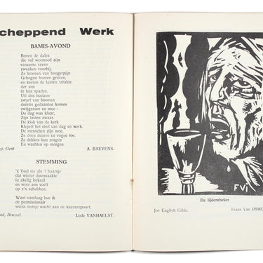 Opkomst Attendance Flemish Student Magazine No 6 1930