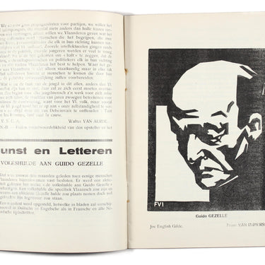 Opkomst Attendance Flemish Student Magazine No 5 1930