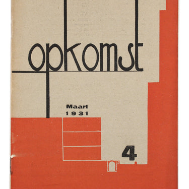 Opkomst Attendance Flemish Student Magazine No 4 1931