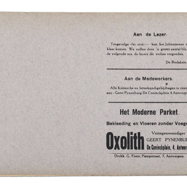 De Akker Magazine #7-8 August September 1925