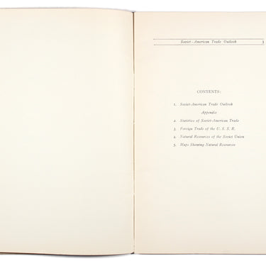 Soviet-American Trade Outlook