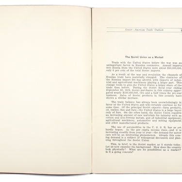 Soviet-American Trade Outlook
