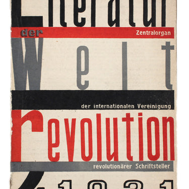 The World Revolution Literature Literatur der Weltrevolution #4 1931