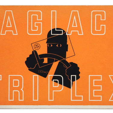 La Glace Triplex Safety Glass AM Cassandre