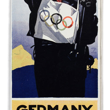 Germany IVth Olympic Winter Games 1936 Ludwig Hohlwein