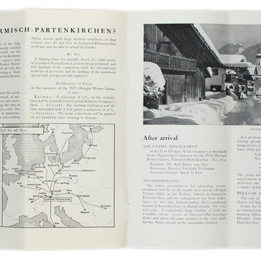 Germany IVth Olympic Winter Games 1936 Ludwig Hohlwein