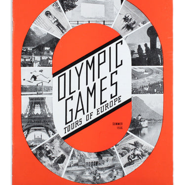 Olympic Games Tours of Europe Cunard White Star Line Summer 1936