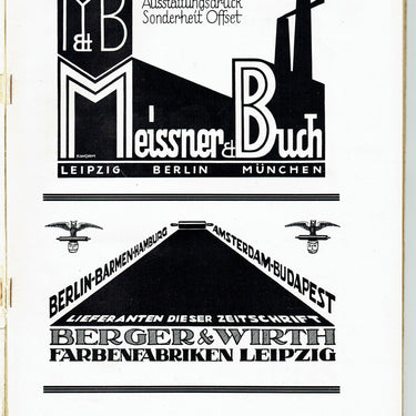 Gebrauchsgraphik 1926 The Foreign Poster