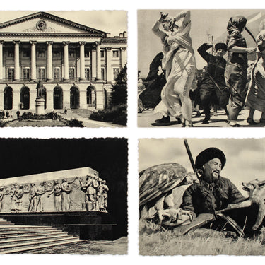 USSR Pavillion 1937 International Exhibition Paris Postcards